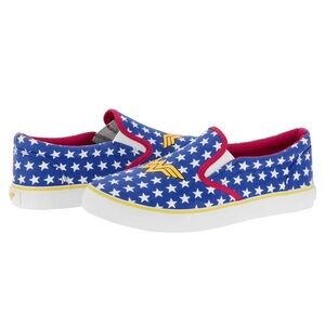 Wonder Woman Slip on Shoes